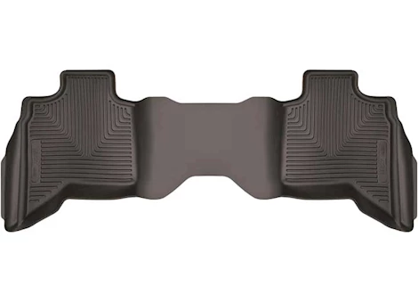 Husky Liner 02-17 ram quad cab 2nd seat floor liner x-act contour series cocoa Main Image