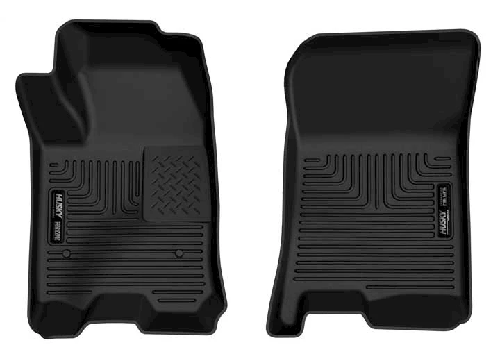 Husky Liner 23-C COLORADO/CANYON CREW CAB CONTOUR LINERS FRONT 2PC BLACK