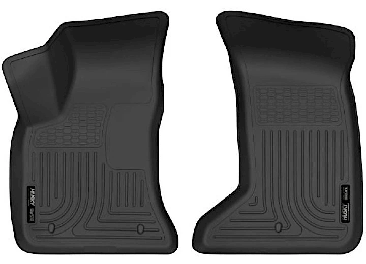 Husky Liner 11-23 charger/chrysler 300 rwd front floor liners black Main Image