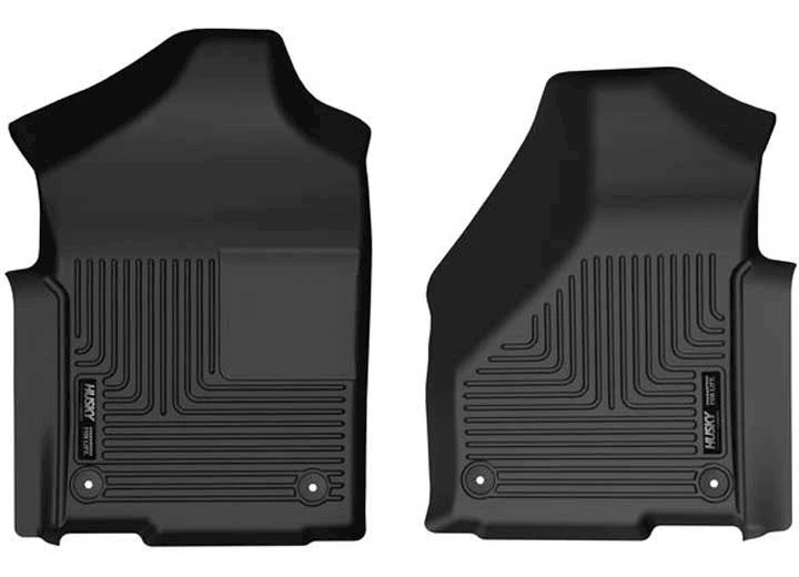 Husky Liner 19-C RAM 2500/3500 STANDARD CAB PICKUP FRONT ROW FLOOR LINER BLACK