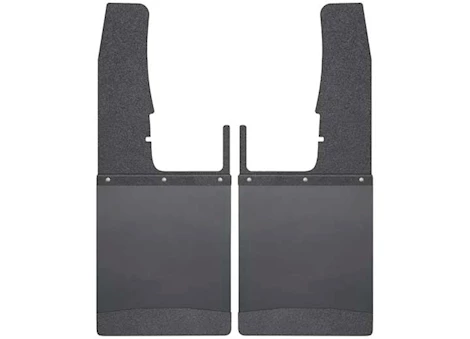 Husky Liner 09-c dodge,ram kick back mud flaps front 12in wide - black top and black weight Main Image