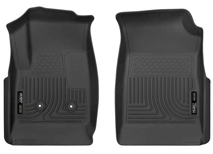 Husky Liner 15-22 CANYON/COLORADO FRONT FLOOR LINERS BLACK