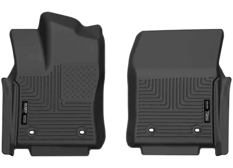 Husky Liner 22-23 TUNDRA CREW MAX/TUNDRA DOUBLE CAB/23 SEQUOIA FRONT ROW FLOOR LINER BLACK