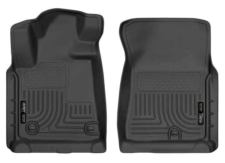 Husky Liner 10-11 TUNDRA/SEQUOIA CUSTOM MOLDED WEATHERBEATER FRONT FLOOR LINERS BLACK