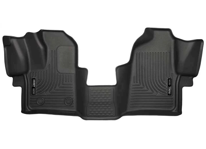 Husky Liner 15-21 transit-150 transit-250 transit-350 front floor liners weatherbeater black Main Image