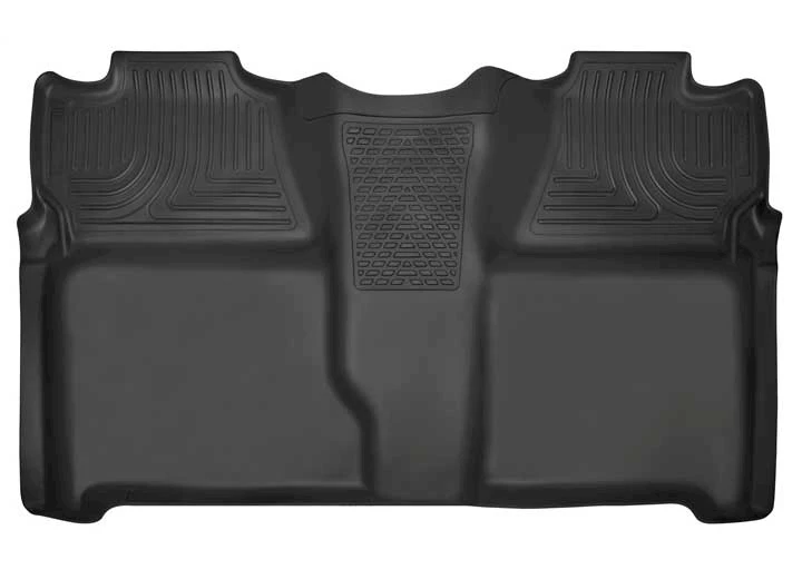 Husky Liner 07-13 silverado/sierra 1500/07-14 silverado/sierra 2500/3500 hd crew cab 2nd seat floor liner black Main Image