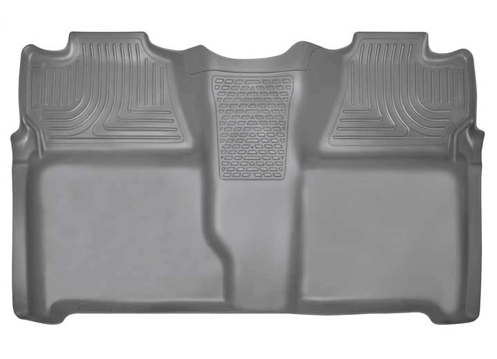 Husky Liner 07-13 SILVERADO/SIERRA 1500/07-14 SILVERADO/SIERRA 2500/3500 HD CREW CAB 2ND SEAT FLOOR LINER GREY