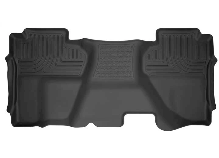 Husky Liner 14-17 SILVERADO/SIERRA 1500/2500/3500 DOUBLE CAB 2ND SEAT FLOOR LINER WEATHERBEATER BLACK