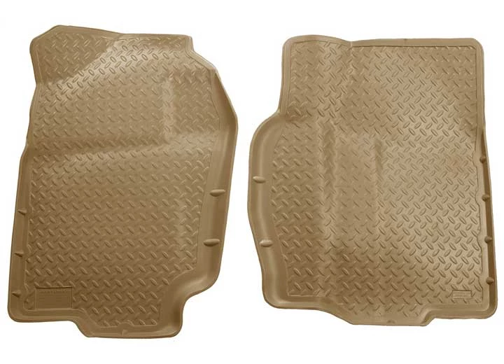 Husky Liner Classic Style Front Floor Liners - Tan Main Image