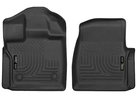 Husky Liner 15-c f150 std cab front floor liners x-act contour series black Main Image