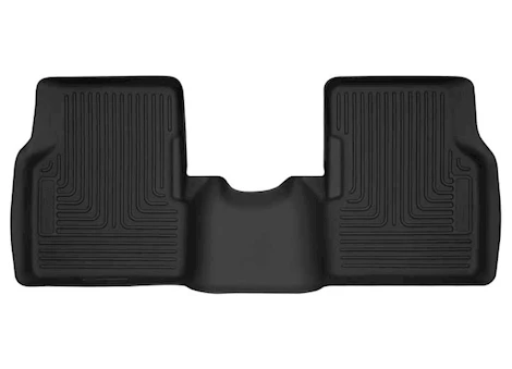 Husky Liner 17-23 COMPASS PASSENGER SIDE HAS 2 FLOOR MAT RETAINING POSTS BLACK 2ND SEAT FLOO