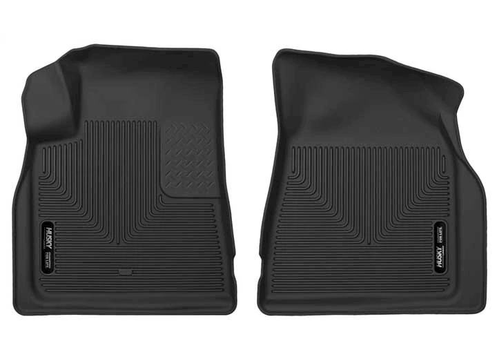 Husky Liner 07-17 ACADIA,ENCLAVE,TRAVERSE FRONT FLOOR LINERS X-ACT CONTOUR SERIES BLACK