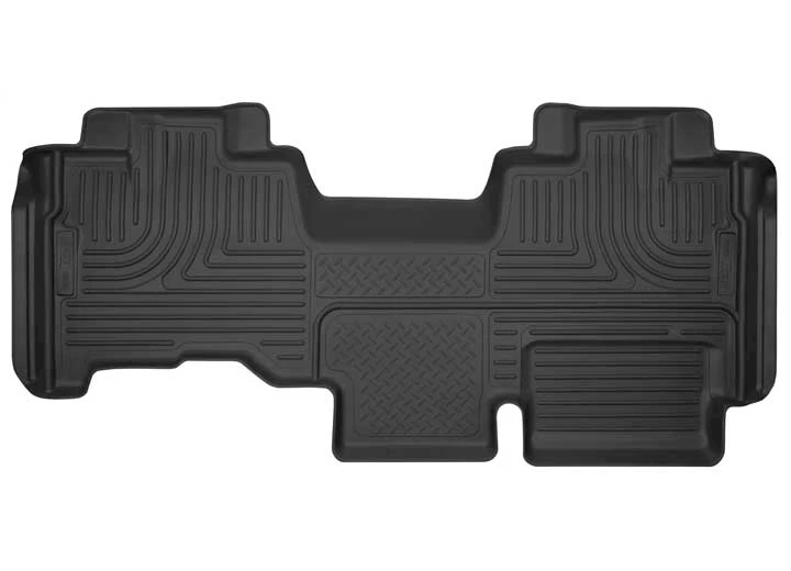 Husky Liner 09-14 f150 supercab 2nd seat floor liner (full coverage) x-act contour series black Main Image