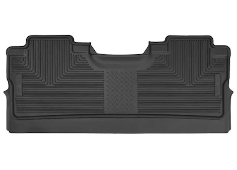 Husky Liner 15-C F150 SUPERCREW 2ND SEAT FLOOR LINER (FOOTWELL COVERAGE) X-ACT CONTOUR SERIE