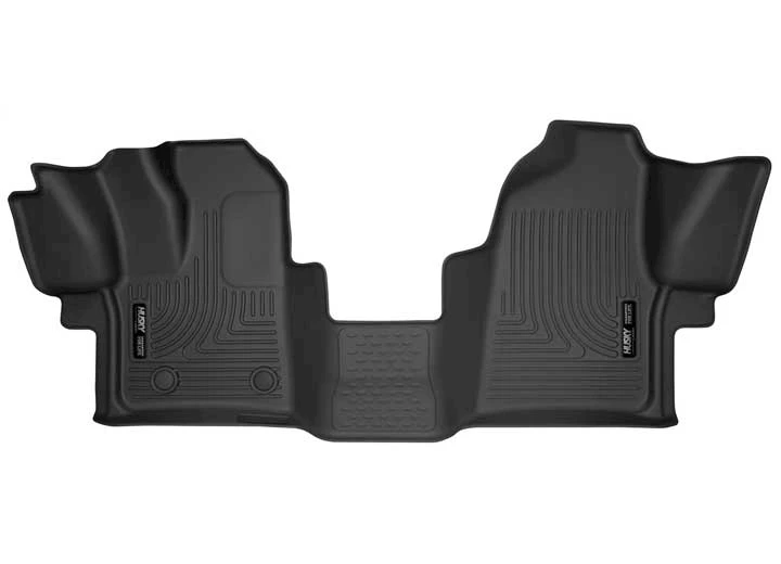 Husky Liner 15-21 transit 150-350 front floor liners x-act contour black Main Image