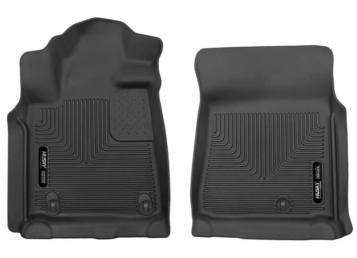 Husky Liner 07-11 TUNDRA STD/EXT/CREW CAB FRONT FLOOR LINERS X-ACT CONTOUR SERIES BLACK