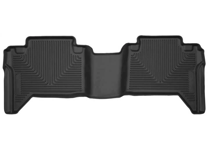 Husky Liner 05-23 tacoma crew cab pickup 2nd seat floor liner x-act contour series black Main Image