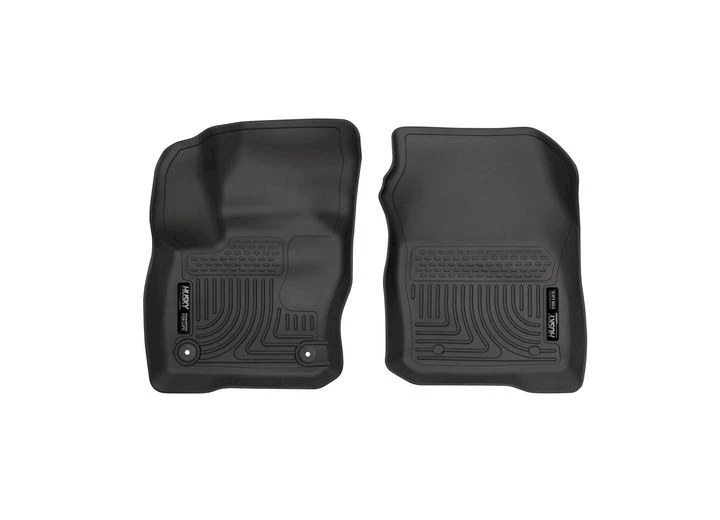 Husky Liner 12-15 FOCUS BLACK FRONT ROW FLOOR LINERS X-ACT CONTOUR SERIES