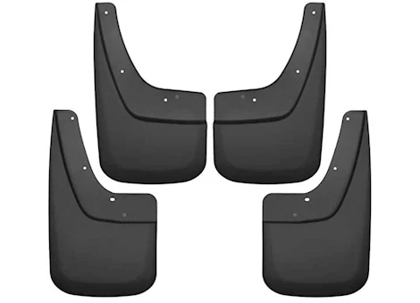 Husky Liner 14-17 SIERRA 1500/2500/3500 NOT DUALLY FRONT AND REAR CUSTOM MUD GUARD COMBO SETS