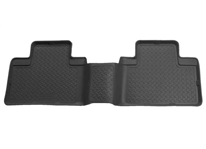 Husky Liner Classic Style 2nd Seat Floor Liner - Black for Quad Cab Main Image