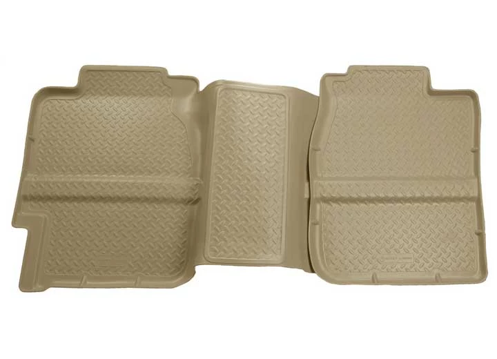 Husky Liner Classic Style 2nd Seat Floor Liner - Tan for Extended Cab Main Image