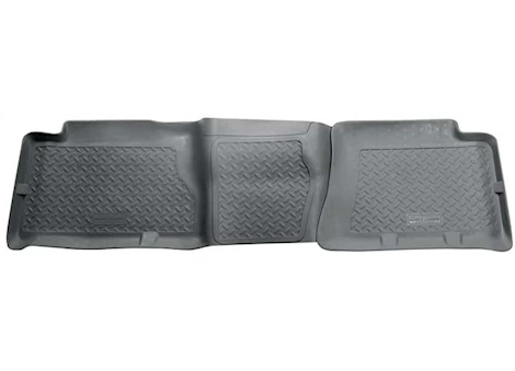 Husky Liner Classic Style 2nd Seat Floor Liner - Grey for Crew Cab Main Image