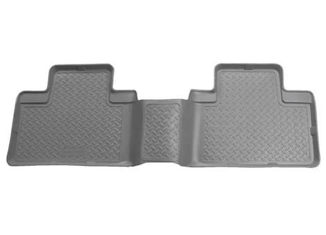 Husky Liner Classic Style 2nd Seat Floor Liner - Grey for SuperCrew Cab Main Image