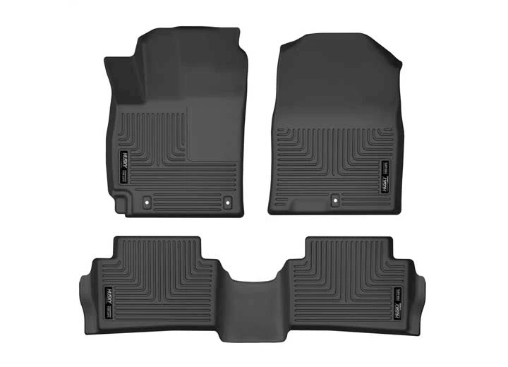 Husky Liner 18-23 KONA FRONT & 2ND SEAT FLOOR LINERS BLACK