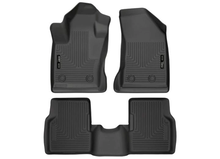 Husky Liner 17-23 COMPASS FRONT & 2ND SEAT FLOOR LINERS WEATHERBEATER SERIES