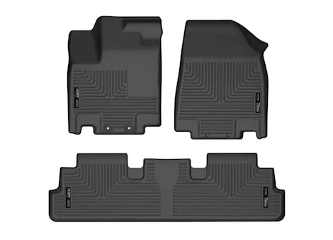 Husky Liner 22-C INFINITI QX60/PATHFINDER FRONT/2ND SEAT FLOOR LINERS BLACK