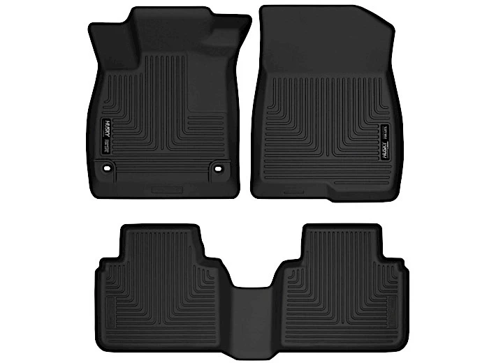 Husky Liner 18-22 ACCORD BLACK FRONT & 2ND SEAT FLOOR LINERS