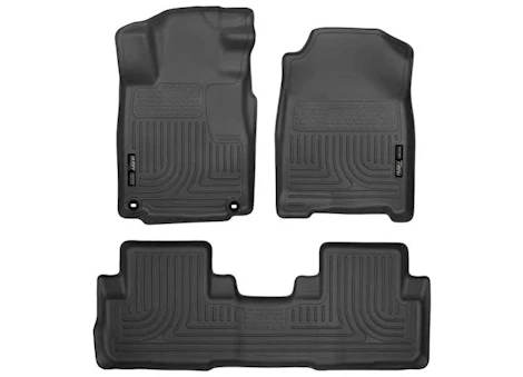 Husky Liner 16-16 CRV FITS ALL MODELS. FRONT & 2ND SEAT FLOOR LINERS (FOOTWELL COVERAGE) WEA