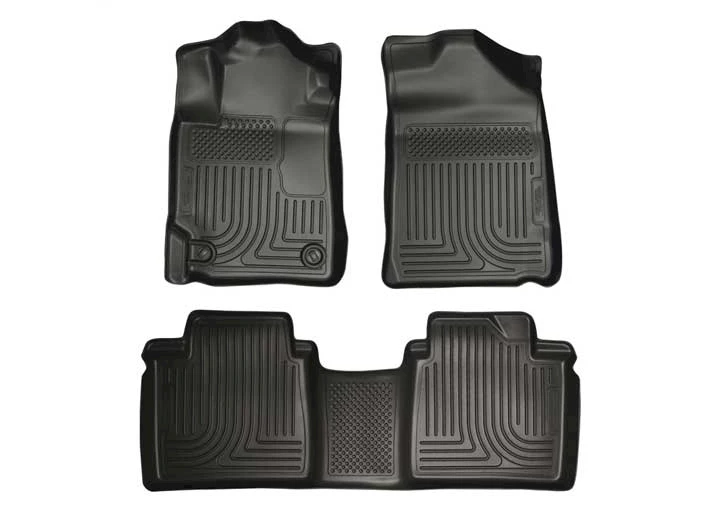 Husky Liner WeatherBeater Front & 2nd Seat Floor Liner Set - Black Main Image