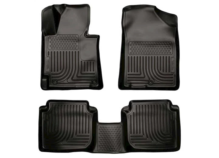 Husky Liner WeatherBeater Front & 2nd Seat Floor Liner Set - Black Main Image