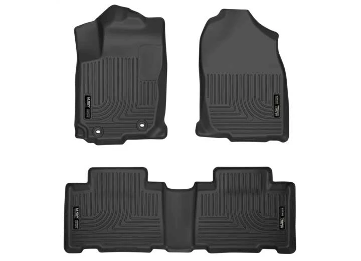 Husky Liner 13-16 RAV4 FRONT/2ND SEAT LINERS WEATHERBEATER BLACK