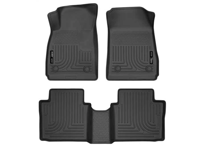 Husky Liner 14-20 IMPALA FITS ALL IMPALA MODELS FRONT/2ND SEAT LINERS WEATHERBEATER BLACK