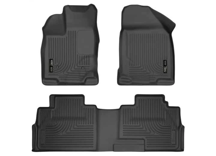 Husky Liner 07-14 edge 07-15 mkx front/2nd seat liners weatherbeater black Main Image