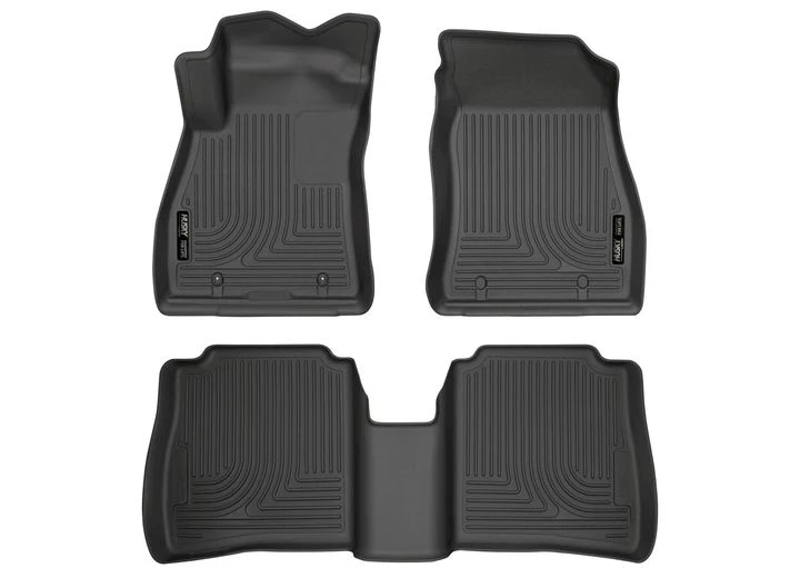 Husky Liner 14-c sentra front & 2nd seat floor liners weatherbeater series black Main Image