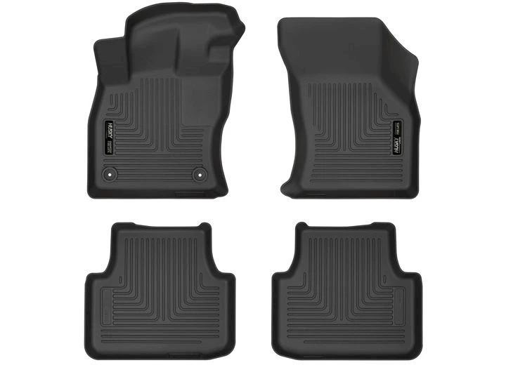 Husky Liner 19-c jetta front & 2nd seat floor liners weatherbeater series black Main Image