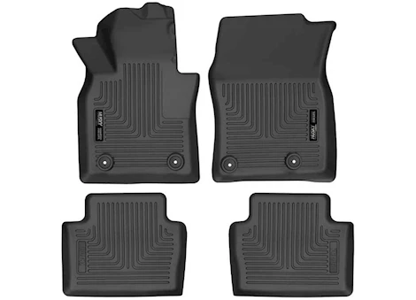 Husky Liner 20-24 MAZDA CX-30 WEATHERBEATER FLOOR LINERS WB FR & 2ND SEAT FLOOR LINER BLACK