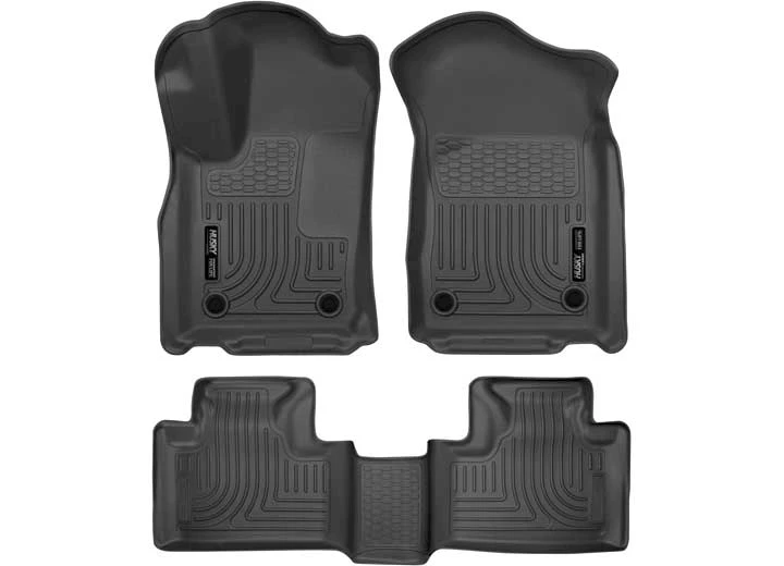 Husky Liner 16-C DURANGO/GRAND CHEROKEE FRONT AND REAR WEATHERBEATER SERIES BLACK