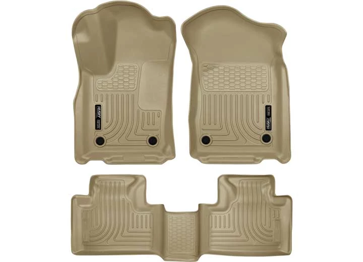 Husky Liner 16-c durango/grand cherokee 2nd and 3rd row weatherbeater series tan Main Image