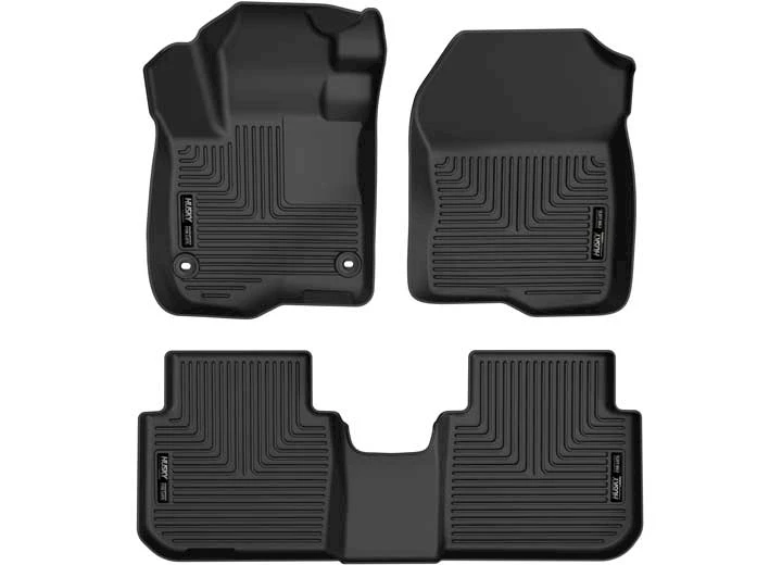 Husky Liner 23-C HONDA CR-V ALL MODELS (INC HYBRID) WEATHERBEATER FLOOR LINERS BLACK