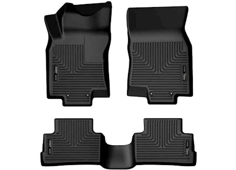 Husky Liner 17-22 NISSAN ROGUE SPORT WEATHERBEATER LINERS FRONT & 2ND SEAT 3PC SET BLACK