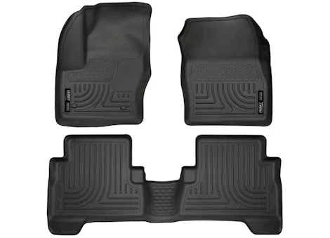 Husky Liner 23-24 dodge hornet wb floorliners 3 pc set black Main Image