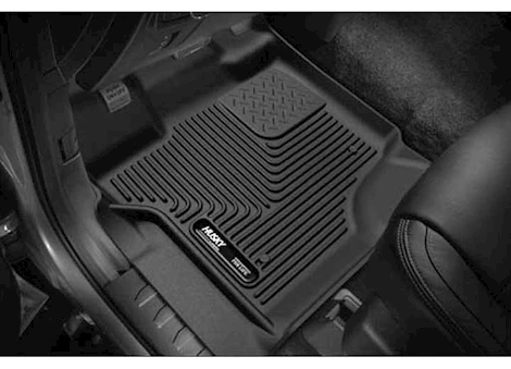 Husky Liner 19-20 ram 3500 crew cab 2nd seat floor liner x-act contour series black Main Image