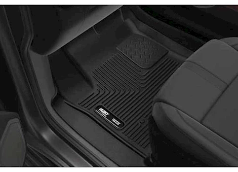 Husky Liner 19-23 RANGER SUPERCAB 2ND SEAT FLOOR LINER X-ACT CONTOUR SERIES BLACK