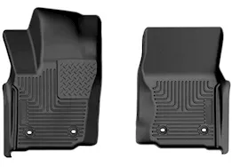 Husky Liner 24-c tacoma automatic trans dble cab wb front floor liner 2 pc black