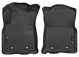 Husky Liner 18-23 tacoma at double cab/access cab front floor liners weatherbeater black