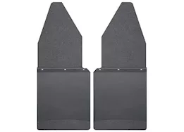 Husky Liner 88-20 ford kick back mud flaps front 12in wide - black top and black weight